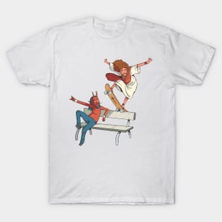 Jesus Skateboarding T-Shirt